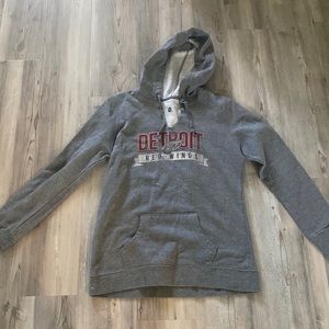 Detroit Red Wings Womens Hockey Hoodie